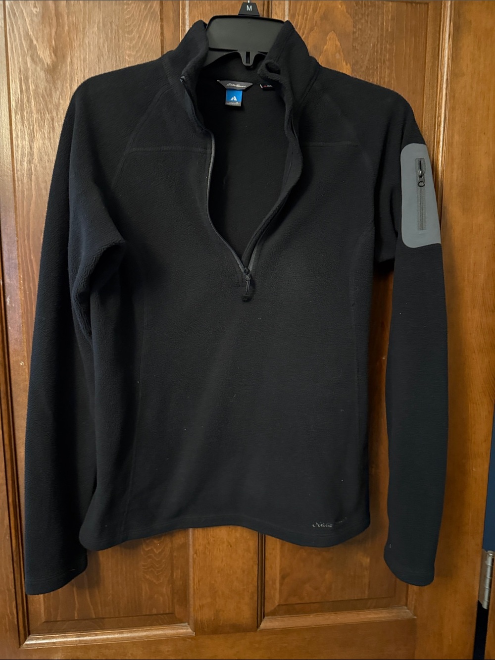 Eddie Bauer Black Women's Fleece Pullover